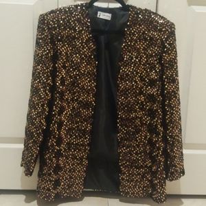 Ladies sequin blazer